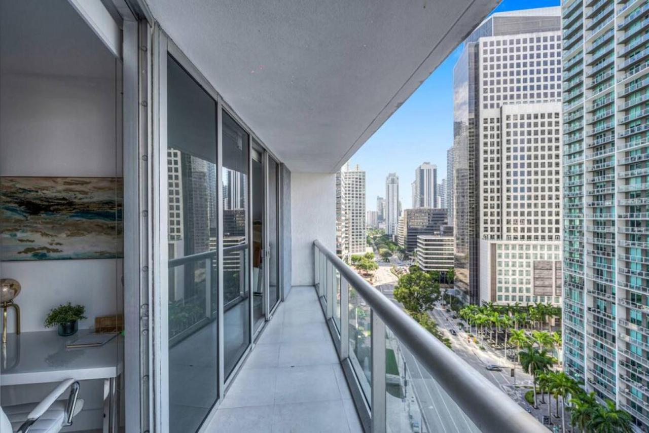 Modern 1 Bed Icon Brickell With Amazing Views Lejlighed Miami Eksteriør billede