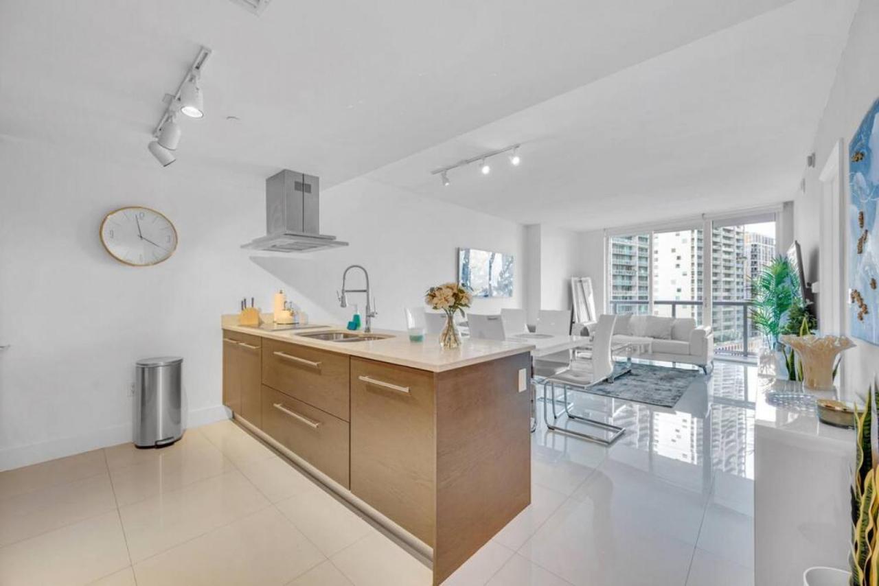 Modern 1 Bed Icon Brickell With Amazing Views Lejlighed Miami Eksteriør billede